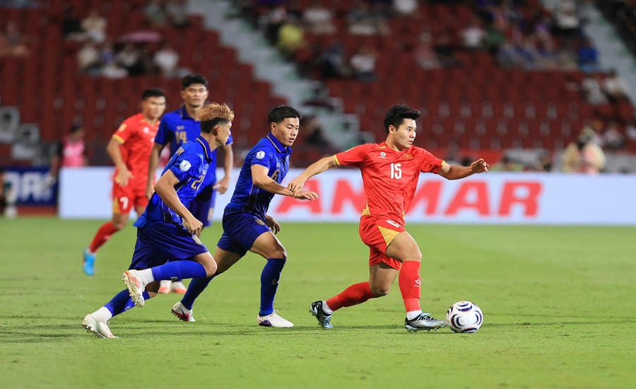 L'équipe vietnamienne a un avantage avant le match retour de la finale de l'ASEAN Cup 2026. Photo: Minh Dân