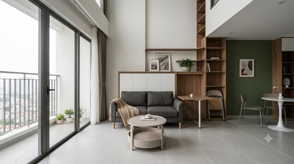Furniture blocking the walkway makes the originally small house even more cramped. Illustrative photo: AI