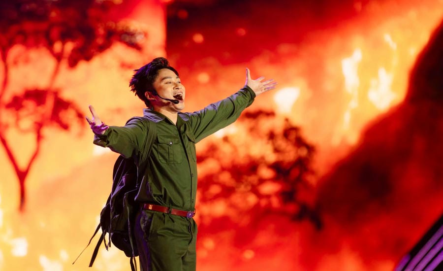 Singer Tung Duong. Photo: Character provided