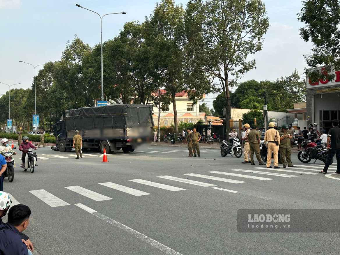 Nguyên nhân vụ tai nạn đang được điều tra làm rõ. Ảnh: Đình Trọng