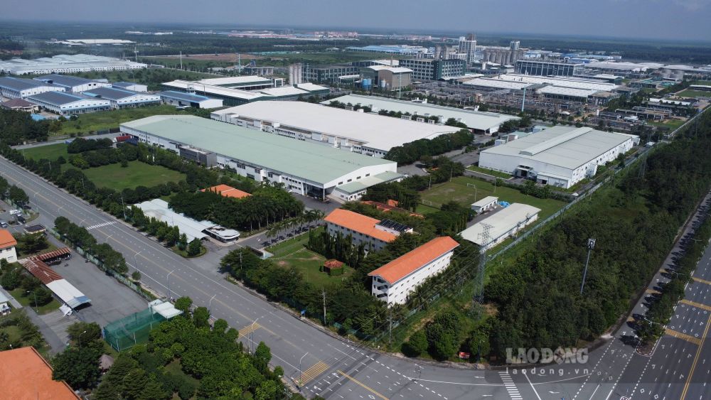 Xã Bàu Bàng có khu công nghiệp đô thị rộng 2.500 ha. Ảnh: Đình Trọng