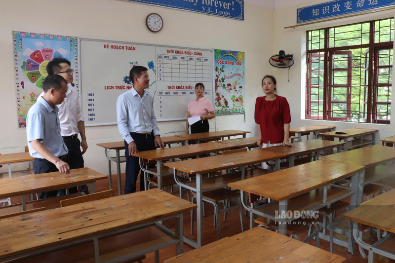 Các trường hoàn tất những phần việc cuối cùng trước năm học 2026-2027. Ảnh: Đinh Đại 