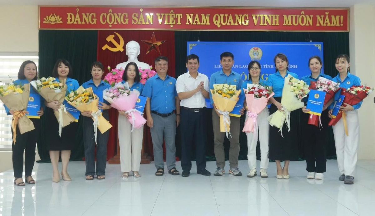 Ninh Binh has 9 more grassroots trade unions established. Photo: Ninh Binh Trade Union