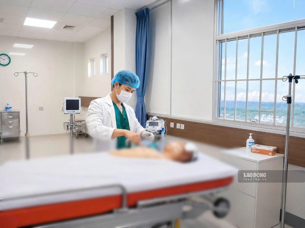 Patient T. was rescued by doctors after a serious accident. Photo: Hospital provided
