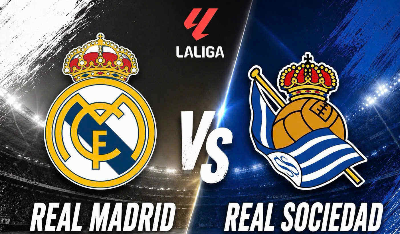 Real Madrid vs Real Sociedad Prediction in La Liga. Graphics: Van An