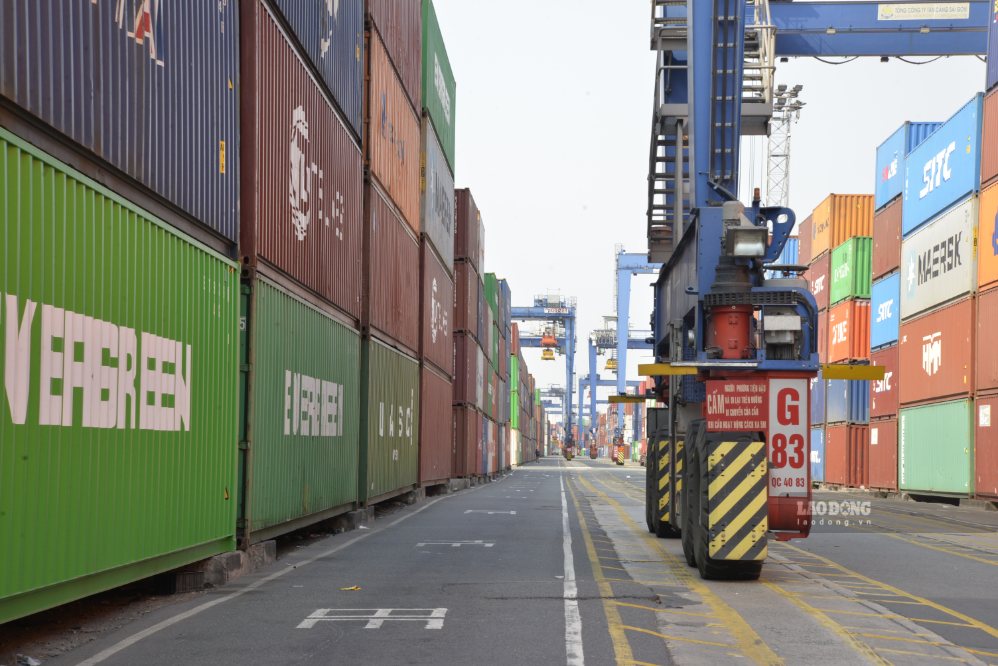 Logistics enterprises promote process digitization, aiming to reduce costs and improve competitiveness. Photo: Ngoc Le