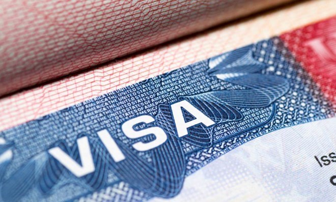 The US announced the suspension of visa interview appointments for global applicants. Photo: Xinhua