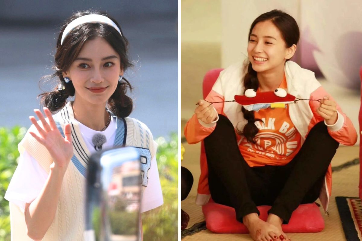 Angelababy được yêu thích khi tham gia Keep Running. Ảnh: Xinhua