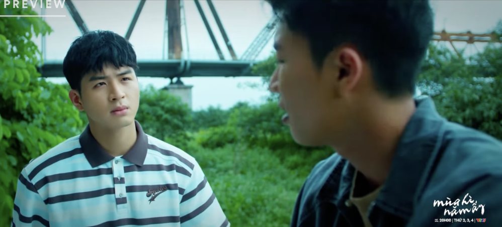 Khánh nhờ Tùng giữ kín chuyện đánh nhau. Ảnh: VFC.