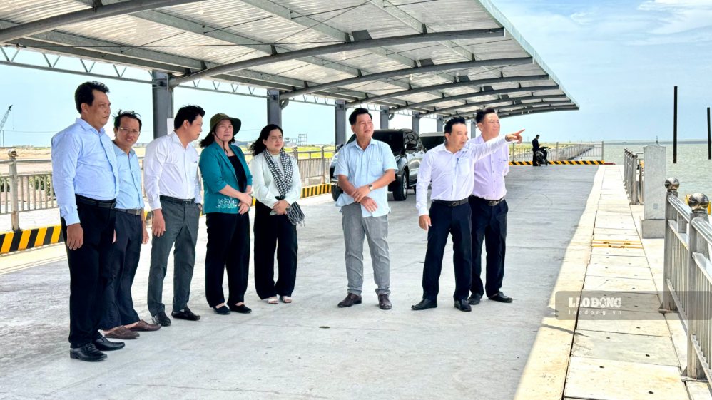 Bến tàu kết nối Vĩnh Long - Côn Đảo được kỳ vọng góp phần mở hướng phát triển mới cho du lịch địa phương. Ảnh: Hoàng Lộc