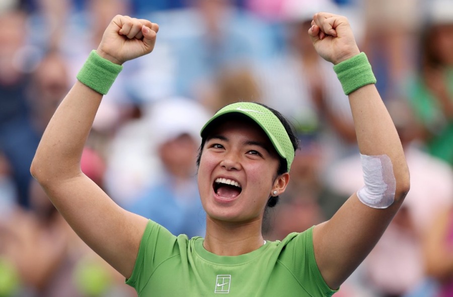 Tay vợt trẻ người Philippines, Alexandra Eala, đang nhận được rất nhiều sự quan tâm. Ảnh: US Open