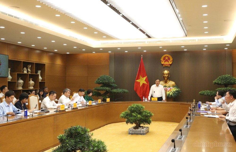Các đại biểu tham dự cuộc họp. Ảnh: Cục Thông tin và Truyền thông Chính phủ