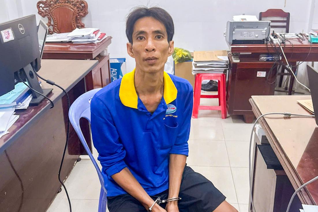 Đối tượng Hồ Như Ý tại Cơ quan Công an. Ảnh: Công an TP Cần Thơ