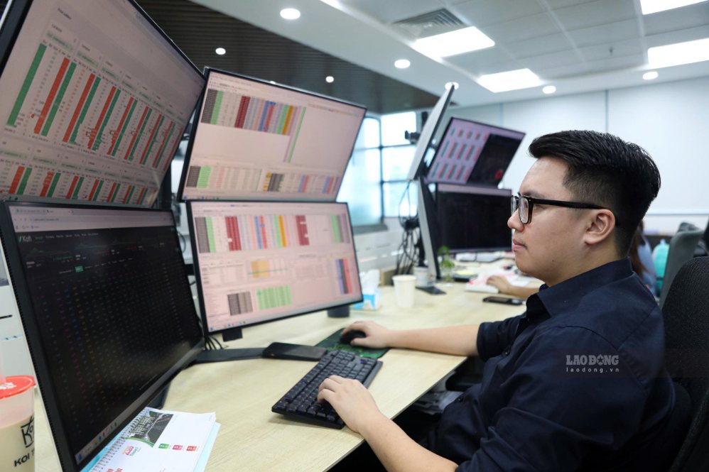 Market liquidity is not commensurate with the increase of VN-Index. Photo: Bao Chuong