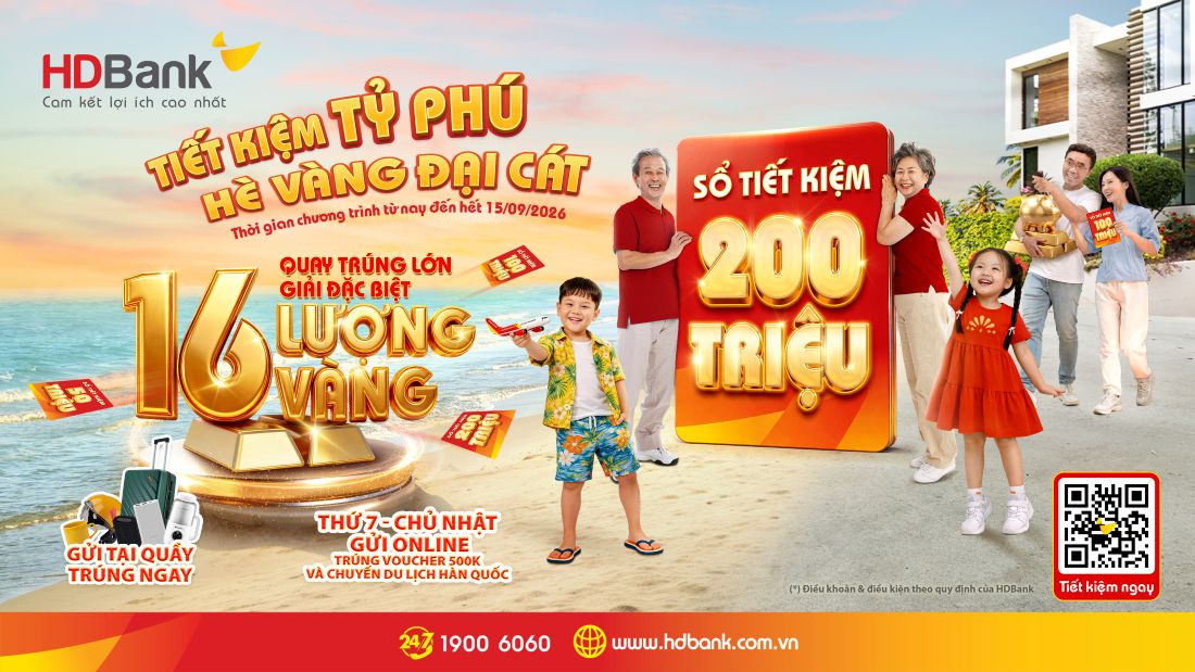 Chỉ còn đến 15.9 để gia tăng cơ hội trở thành chủ nhân 16 lượng vàng. Ảnh: HDBank