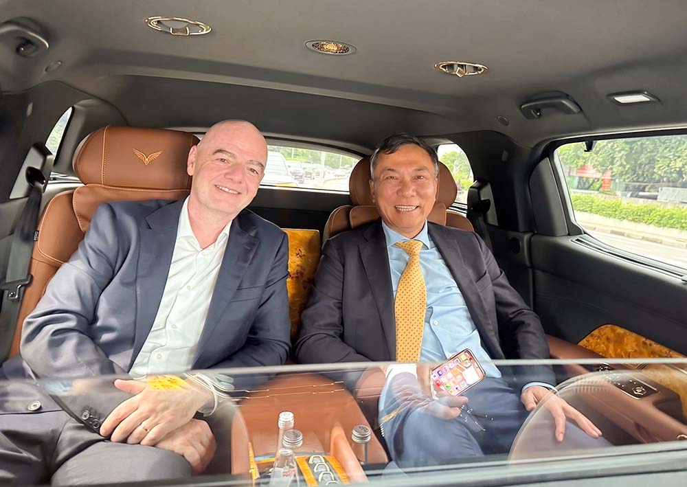 Chủ tịch FIFA Gianni Infantino sẽ dự khán trận chung kết ASEAN Cup 2026 giữa Việt Nam và Thái Lan. Ảnh: VFF