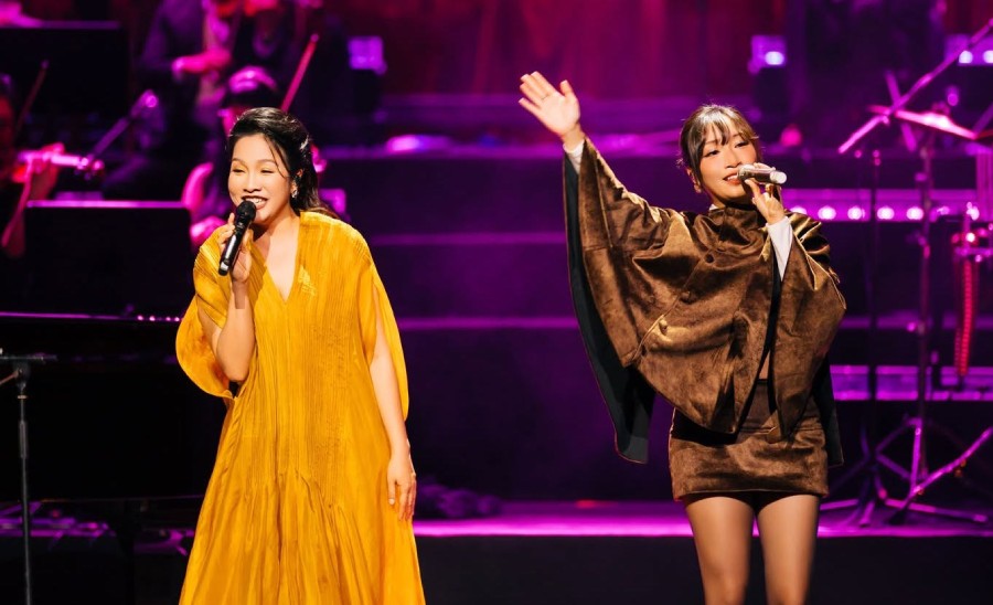 La fille de la diva Mỹ Linh parle de son désir d'amener la musique vietnamienne dans le monde. Photo: Personnage fourni