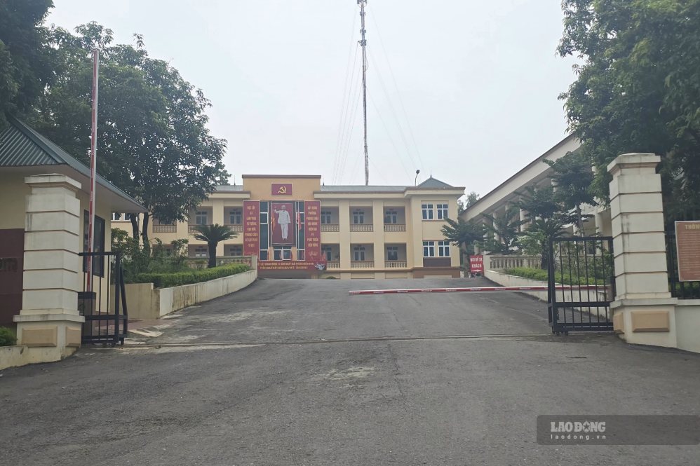 Trụ sở UBND phường Phong Châu. Ảnh: Tô Công