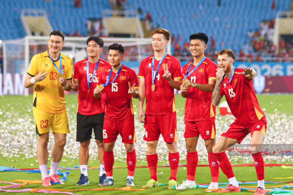 Vietnam national team wins ASEAN Cup 2026. Photo: Thanh Vu
