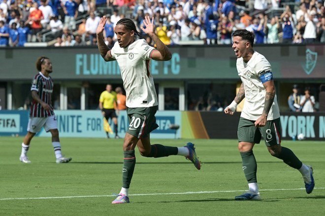 Joao Pedro is becoming Chelsea's main striker. Photo: AFP
