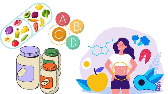 If vitamins or minerals in tablet form are needed, elderly people should be consulted by a doctor or nutritionist about the appropriate dosage. Graphic photo: Ha May