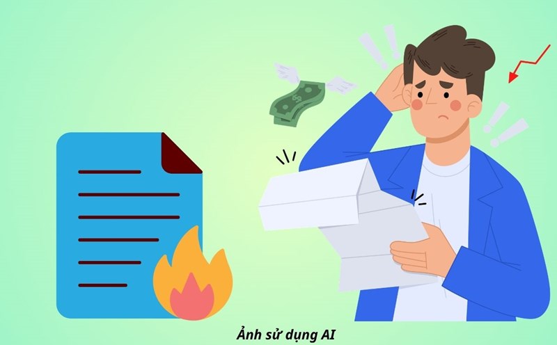 Business households with revenue over 1 billion VND when selling goods to foreign customers need to pay attention to how to record buyer information on electronic invoices. Photo: AI.