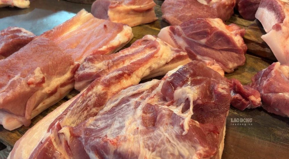 Le prix du porc vivant a baissé aujourd'hui. Photo: Thùy Linh