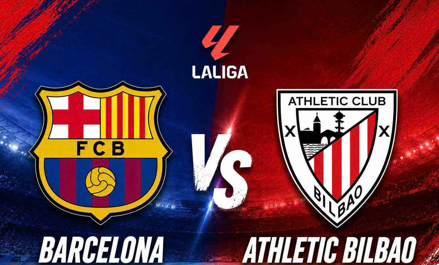 Barcelona vs Athletic Bilbao football prediction in La Liga. Graphics: Van An