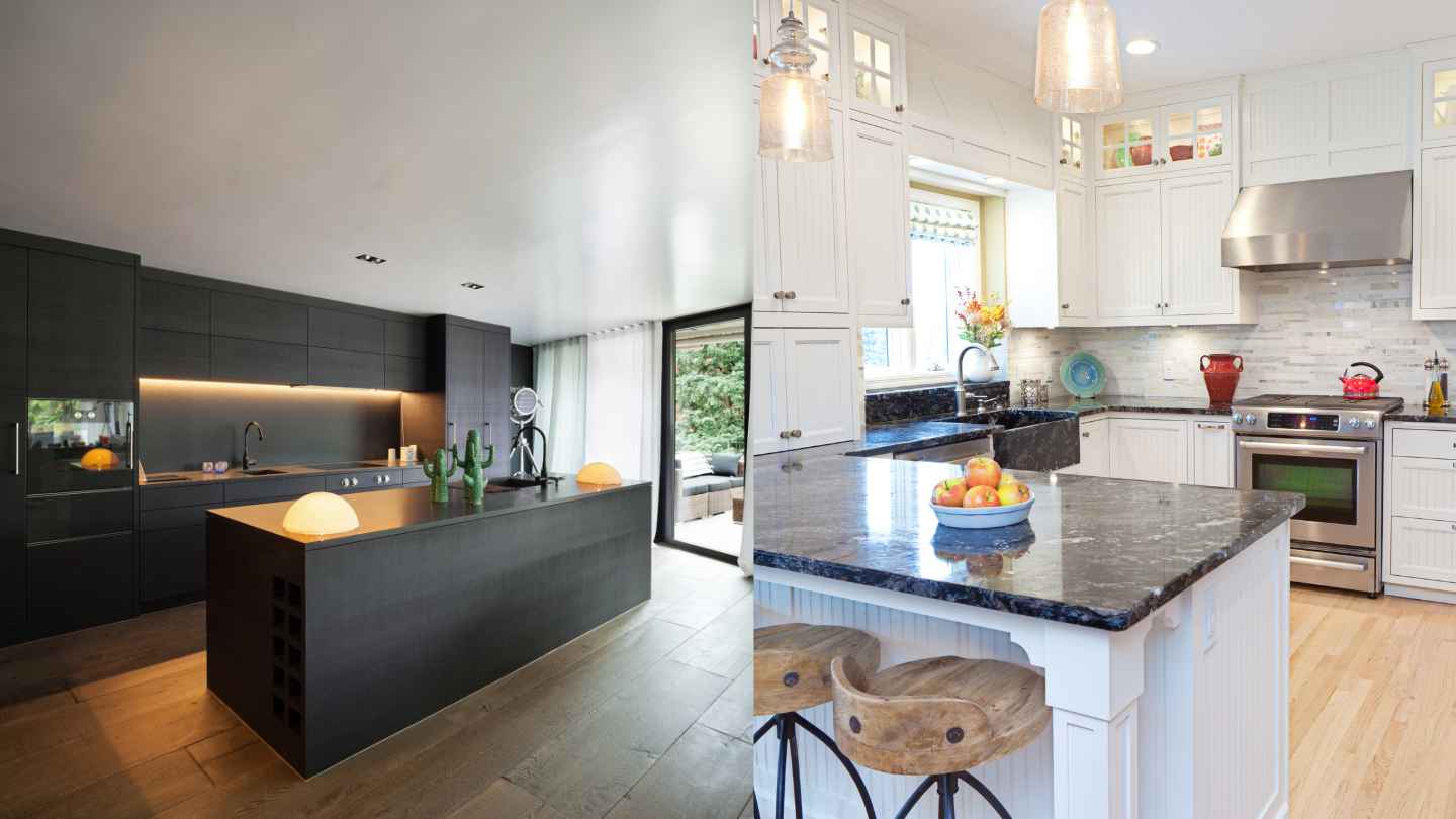 Open kitchen design combined with kitchen island creates a spacious feeling, convenient for cooking and family activities. Graphics: Ha May/Source Canva