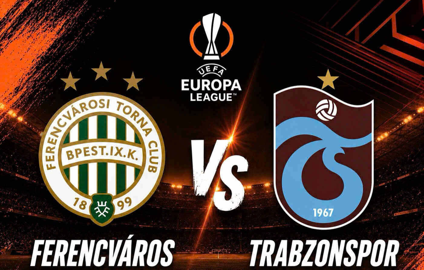 Ferencvaros vs Trabzonspor football prediction in the Europa League. Graphics: Dieu Anh