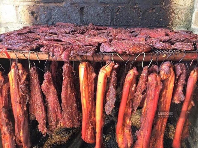 Buffalo meat is rich in protein, but people with high uric acid need to control their portion size and frequency of use. Photo: Thanh Binh