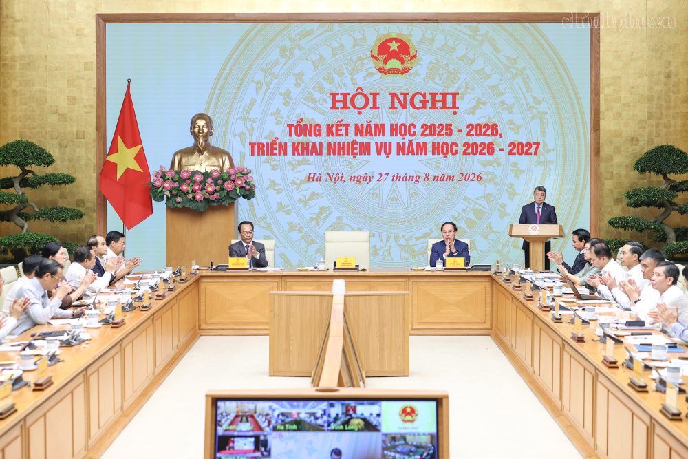 Các đại biểu tham dự hội nghị. Ảnh: chinhphu.vn/Nhật Bắc