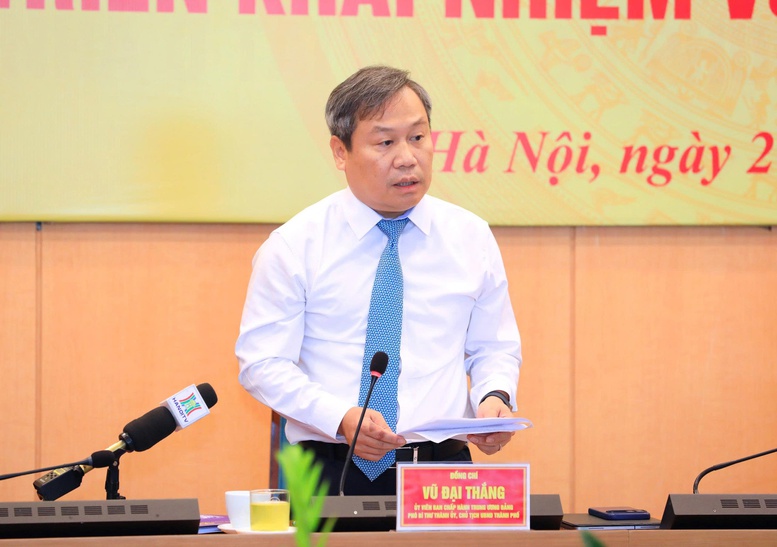 Chủ tịch UBND TP. Hà Nội kiến nghị Chính phủ và Bộ GDĐT tiếp tục có hướng dẫn thống nhất sau sáp nhập - Ảnh: chinhphu.vn/Thu Trang  