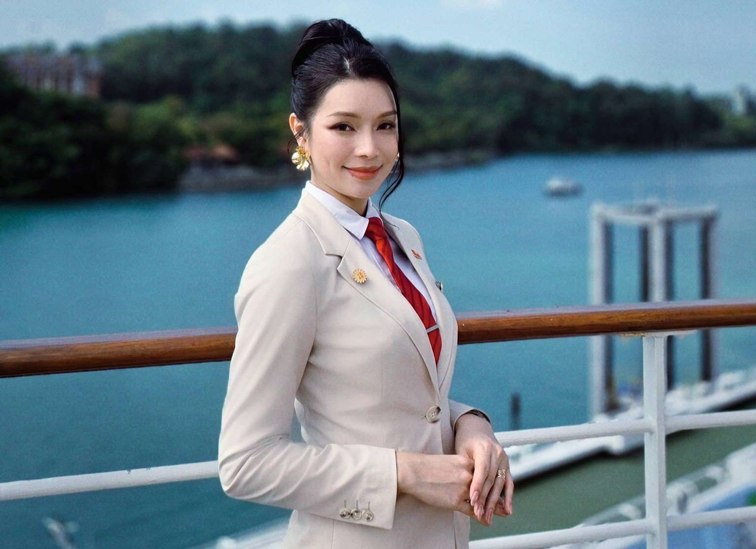 Bà Nguyễn Thị Quỳnh Anh chỉ ra nghịch lý ngành an ninh mạng khi doanh nghiệp đang thiếu người, nhưng nhiều sinh viên ra trường không có khả năng thực chiến. Ảnh: NVCC