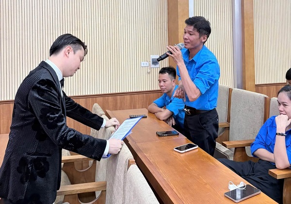 Phu Tho Provincial Labor Culture House coordinates with Ha Hoa Commune Trade Union to organize propaganda and dissemination of laws to celebrate National Day 2. 9. Photo: Phu Tho Provincial Trade Union
