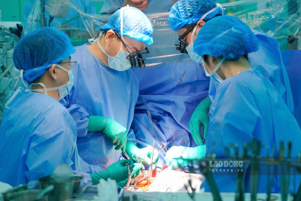 In the midst of extreme pain, those who remain choose to give so that the departure of their loved ones becomes a continuation of other lives. Photo: Thanh Duong