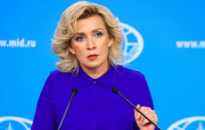 Russian Foreign Ministry spokeswoman Maria Zakharova said that the UK's supply of Storm Shadow cruise missiles to Kiev shows that this country is directly involved in the conflict in Ukraine. Photo: TASS