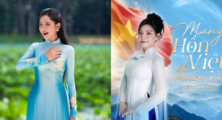Les artistes Duyên Quỳnh, Lê Xuân Nghi. Photo: Artiste fournie.