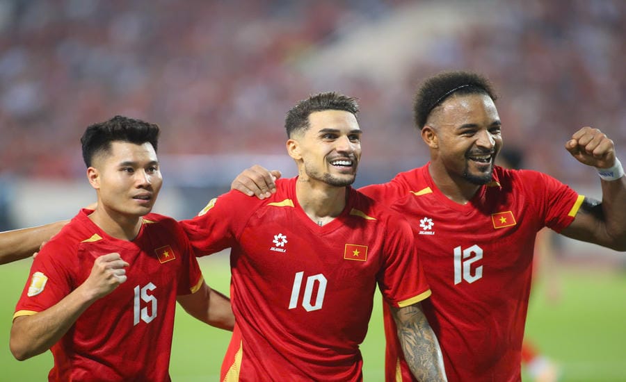 The Vietnamese team affirms its position in the Southeast Asian arena. Photo: Thanh Vu