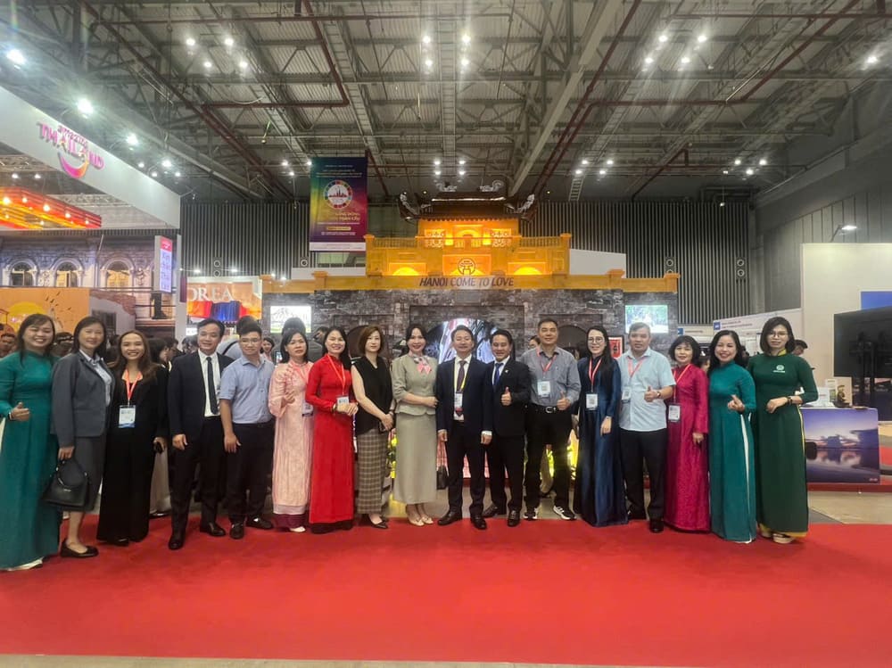Hanoi Department of Culture, Sports and Tourism participates in ITE HCMC 2026 Fair. Photo: Hanoi Department of Culture, Sports and Tourism