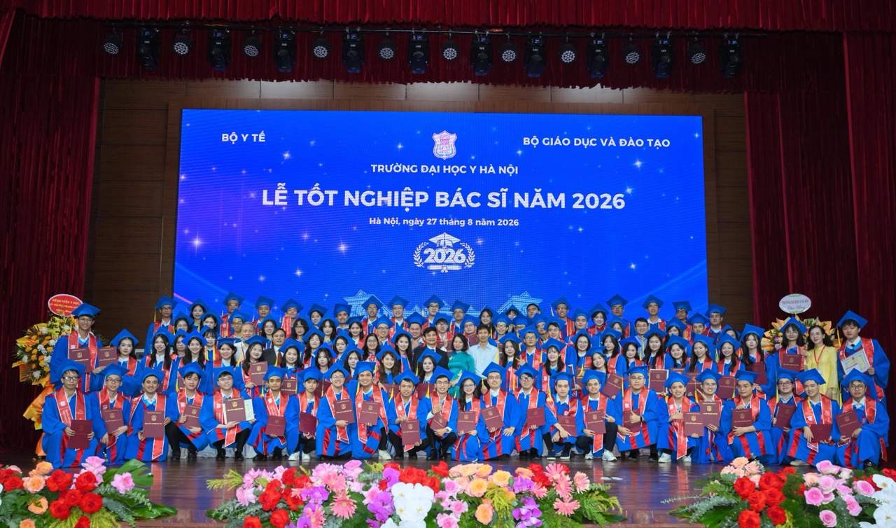 The 2026 Doctor Graduation Ceremony concludes six years of study of the 2020–2026 course. Photo: HMU provided