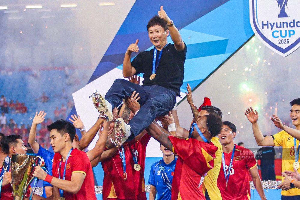 Vietnam national team successfully defends ASEAN Cup 2026 championship. Photo: Thanh Vu