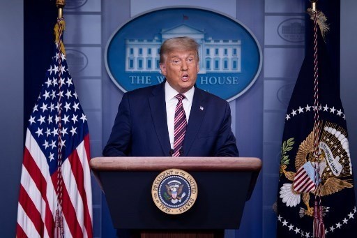 US President Donald Trump. Photo: AFP