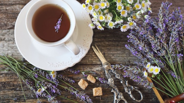 Dried lavender can be used for home fragrance. Photos using AI: Huong Son