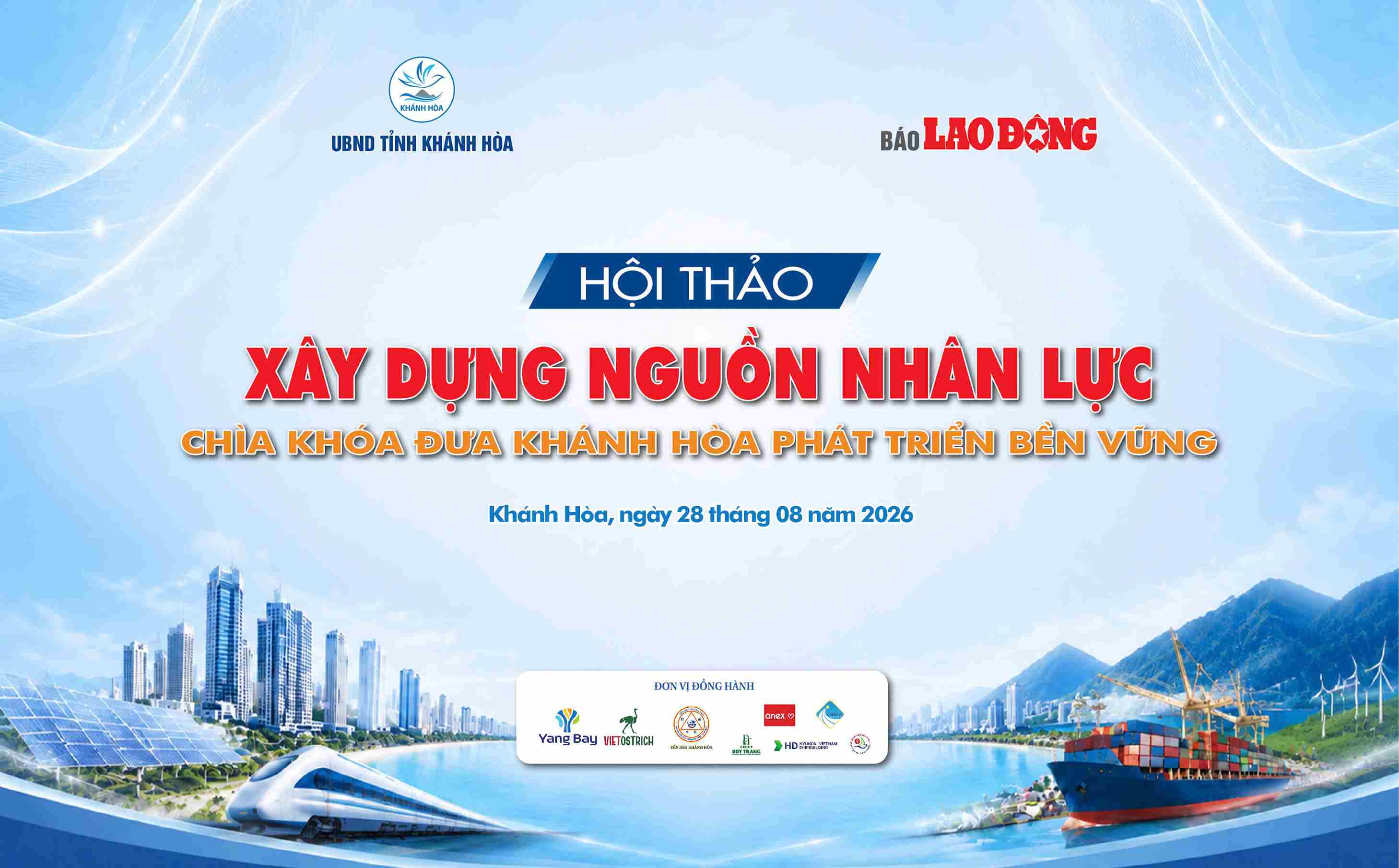 Workshop "Building human resources - Key to bringing Khanh Hoa to sustainable development".