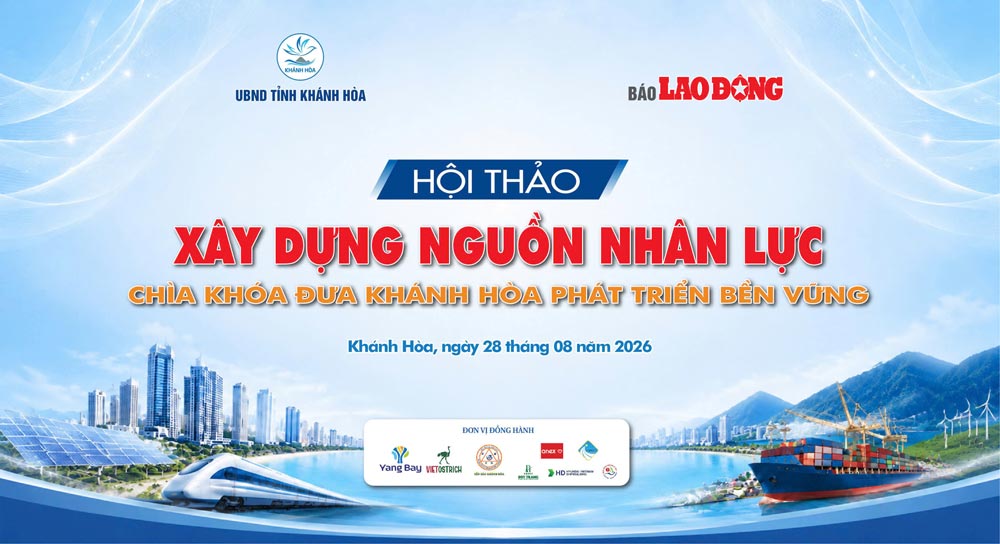 Workshop "Building human resources - Key to bringing Khanh Hoa to sustainable development".