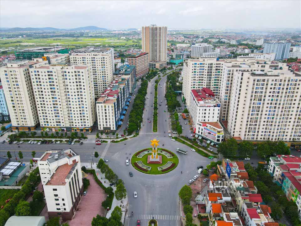 Khu nhà ở xã hội tại phường Võ Cường, tỉnh Bắc Ninh. Ảnh: Vân Trường