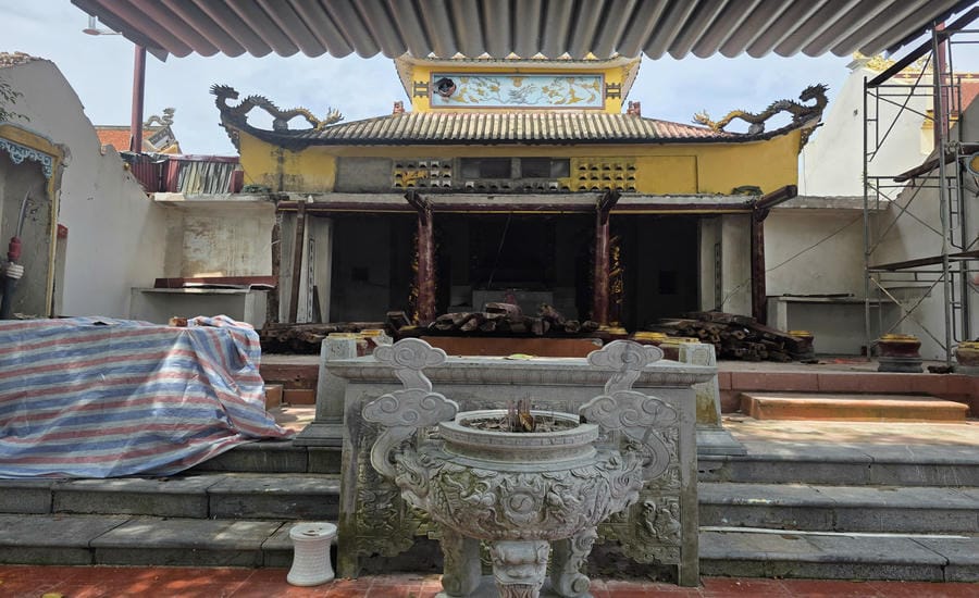 Site national du temple Cây Quế dans le quartier de Thiên Trường, province de Ninh Bình. Photo: Lương Hà