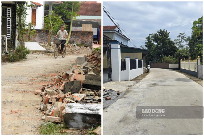 The chaos and disorder of the early days of construction is replaced by a new road, new gates and rows of fences. Photo: To Cong