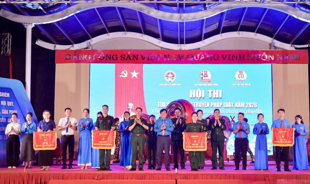 Concours de compréhension et de sensibilisation juridiques 2026. Photo: Syndicat de Thai Nguyen